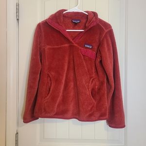 PATAGONIA Red Fleece Sweater, Women's sizs XS